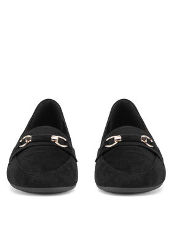 DeeZee Loafersy QHS-3 Czarny. Kolor: czarny. Materiał: materiał