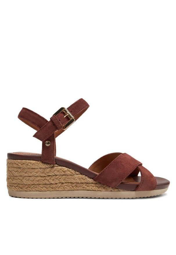 Geox Espadryle D Ischia Corda D02HHC 00022 C6026 Brązowy. Kolor: brązowy