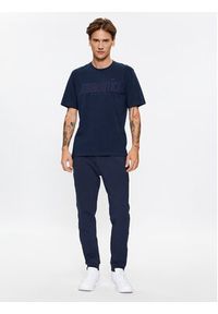 Aeronautica Militare T-Shirt 232TS2130J584 Granatowy Comfort Fit. Kolor: niebieski. Materiał: bawełna #4