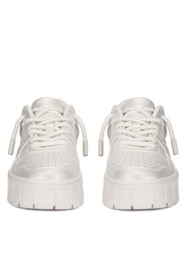 Jenny Fairy Sneakersy LZ0719-04 Écru. Kolor: kremowy. Materiał: skóra