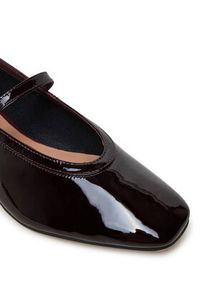 TOMMY HILFIGER - Tommy Hilfiger Baleriny FW0FW08577 Bordowy. Kolor: czerwony. Materiał: skóra, lakier #5