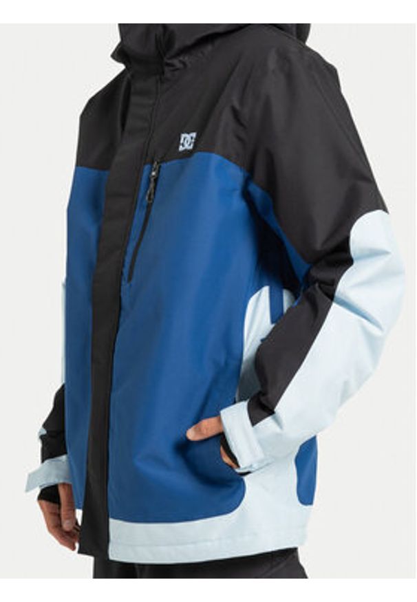 DC Shoes Kurtka narciarska Defiant ADYTJ03089 Granatowy Regular Fit. Kolor: niebieski. Materiał: syntetyk. Sport: narciarstwo