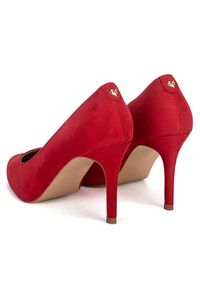 DeeZee Szpilki WYL3660-7 Czerwony. Kolor: czerwony. Materiał: materiał. Obcas: na szpilce #4