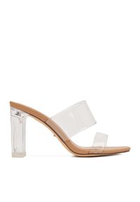 DeeZee Klapki CEO-LS5216-01 Przezroczysty. Materiał: syntetyk #1