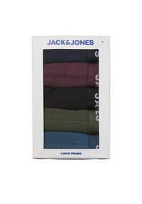 Jack & Jones - Jack&Jones Komplet 5 par bokserek Solid 12259076 Kolorowy. Materiał: bawełna. Wzór: kolorowy #10