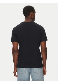 Quiksilver T-Shirt EQYZT08064 Czarny Regular Fit. Kolor: czarny. Materiał: bawełna