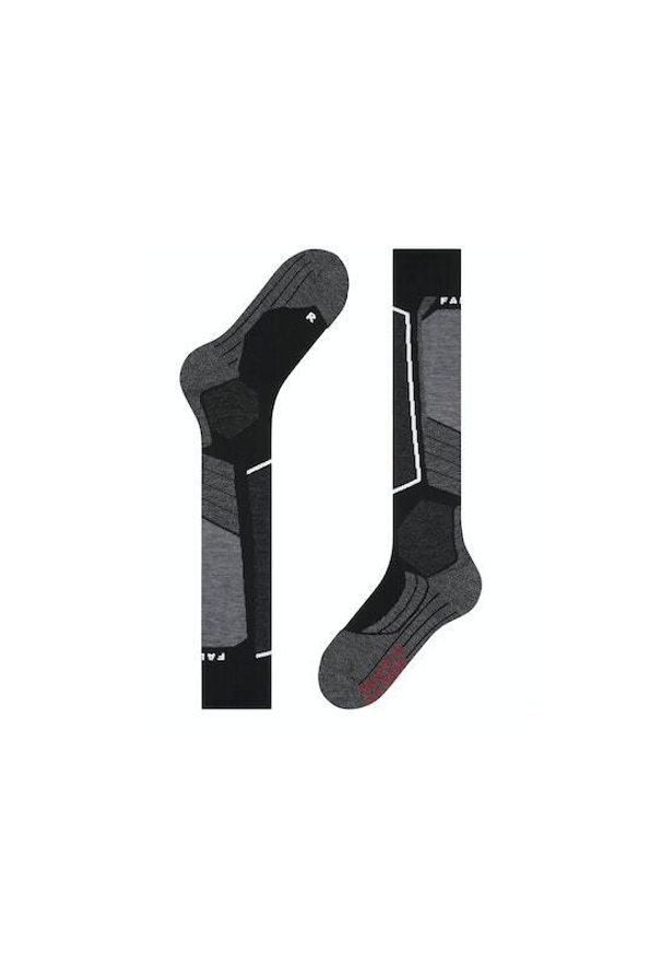 Podkolanówki damskie Falke SK2 Intermediate Vegan. Kolor: wielokolorowy, czarny. Sport: narciarstwo