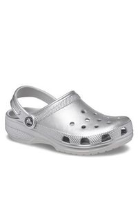 Crocs Klapki Crocs Classic Metallic Clog T 209198 Srebrny. Kolor: srebrny