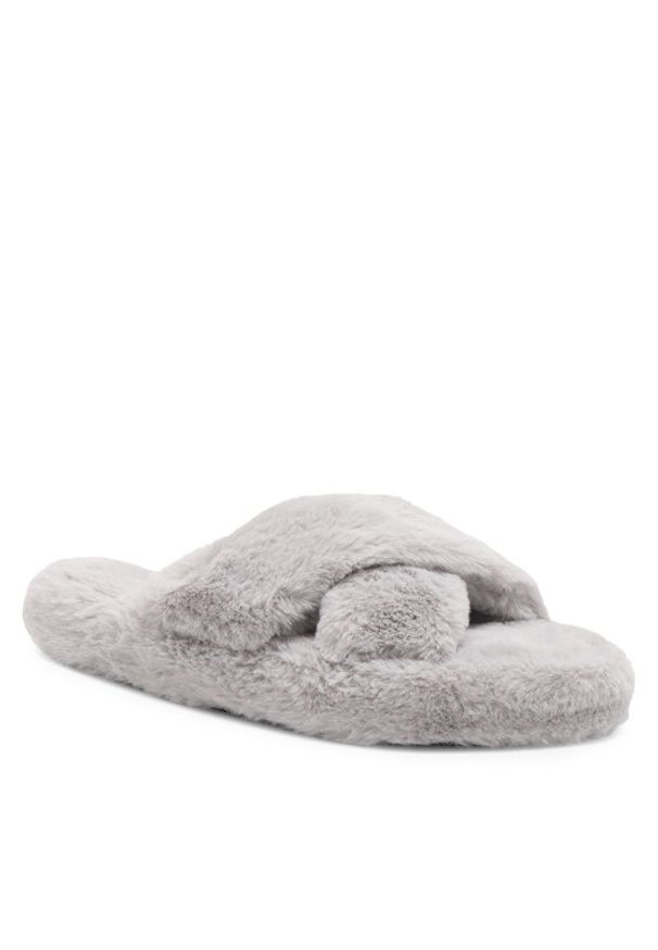 DeeZee Kapcie DE-16 Szary. Kolor: szary. Materiał: materiał