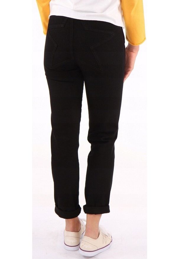 Wrangler - WRANGLER RETRO SLIM DAMSKIE SPODNIE JEANSOWE JEANSY DŻINS BLACK STAR W239FG13D 112127888. Materiał: jeans. Styl: retro