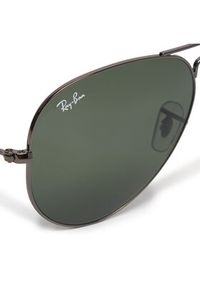 Ray-Ban Okulary przeciwsłoneczne Aviator Large Metal 0RB3025 W0879 Czarny. Kolor: czarny