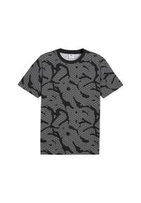 Puma - Męska koszulka Essentials Logo Lab PUMA Black. Kolor: czarny. Materiał: guma. Wzór: nadruk