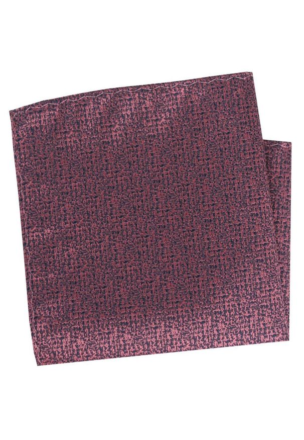 Poszetka Męska, Elegancka - Alties - Odcienie Metalicznego Różu. Kolor: różowy. Materiał: poliester