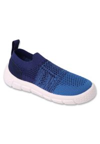 Befado obuwie dziecięce 102X024 niebieskie. Kolor: niebieski #2