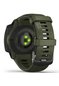 Zegarek sportowy GARMIN Instinct Solar Tactical Edition Zielony. Kolor: zielony. Materiał: włókno. Styl: sportowy #2