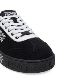 Versace Jeans Couture Sneakersy 78YA3SK6 Czarny. Kolor: czarny. Materiał: zamsz, skóra #3