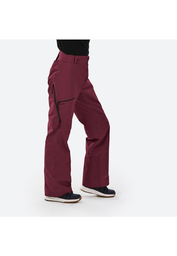 WEDZE - Spodnie narciarskie damskie Wedze FR100. Materiał: tkanina, materiał. Sezon: zima. Sport: narciarstwo