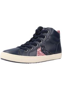 Geox - Buty GEOX J KALISPERA G. Niebieski. Kolor: niebieski. Materiał: syntetyk, tkanina. Sport: turystyka piesza