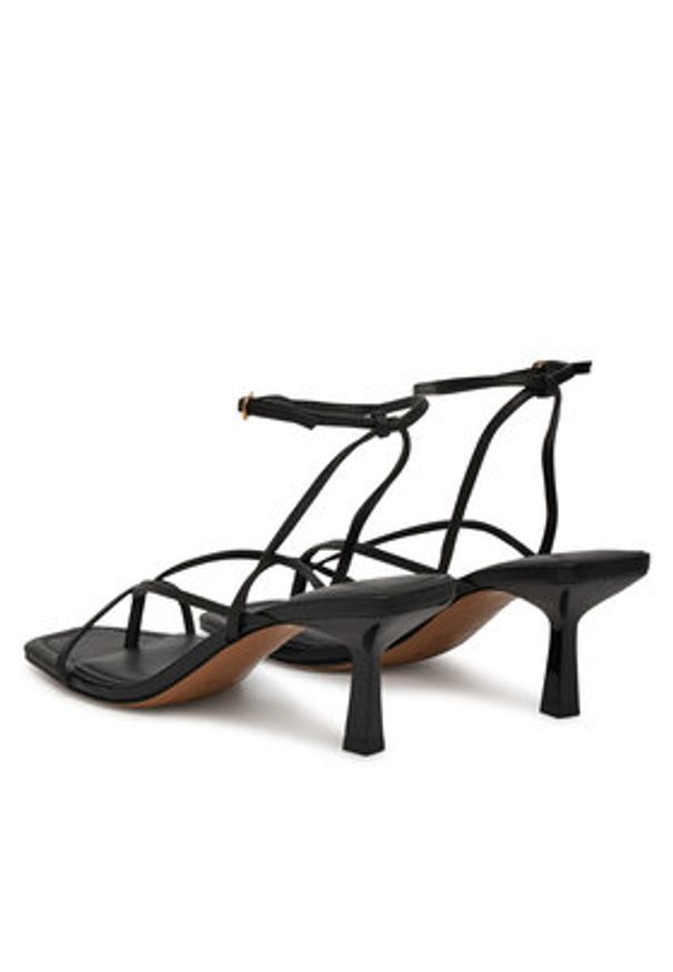 Aldo Sandały Dorinda 14028309 Czarny. Kolor: czarny. Materiał: skóra