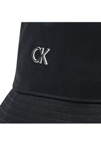Calvin Klein Kapelusz Outlined Bucket K50K508253 Czarny. Kolor: czarny. Materiał: materiał