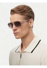 Hugo - HUGO Okulary przeciwsłoneczne 1398/S 208797 Szary. Kolor: szary #5