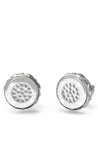 Guess Kolczyki JUBE04 595JW Srebrny. Materiał: metalowe. Kolor: srebrny
