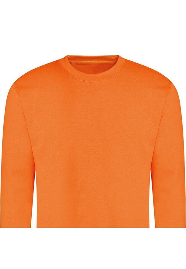 AWDIS - Zwykła Bluza Unisex Dla Dorosłych. Kolor: pomarańczowy