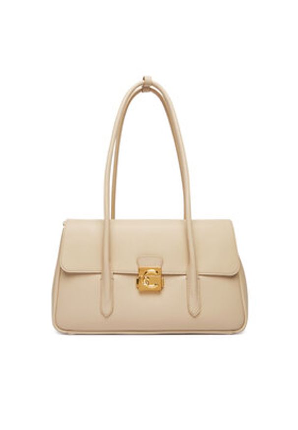 Coccinelle Torebka U4K Coccinelle C-Me Lock E1 U4K 12 03 01 Beżowy. Kolor: beżowy. Materiał: skórzane