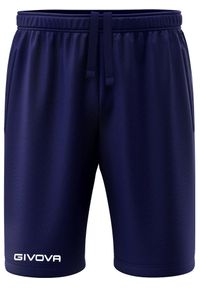 Shorts Sportowe Givova One Niebieskie dla Mężczyzn - Oddychające i Lekkie. Kolor: niebieski. Długość: krótkie. Sezon: lato. Sport: fitness