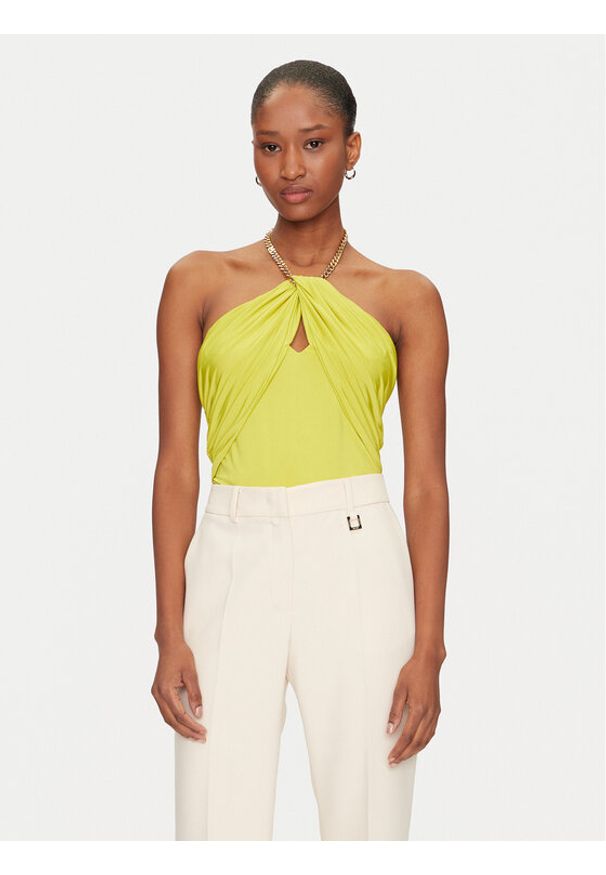 Marciano Guess Top 5GGP06 6259A Zielony Regular Fit. Kolor: zielony. Materiał: syntetyk