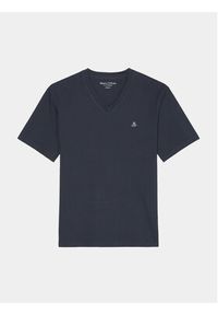 Marc O'Polo T-Shirt 422 2012 51616 Granatowy Regular Fit. Typ kołnierza: polo. Kolor: niebieski. Materiał: bawełna