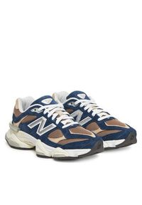 New Balance Sneakersy U9060LBB Granatowy. Kolor: niebieski. Materiał: zamsz, skóra #3
