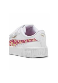 Puma - Dziecięce sneakersy Carina 2.0 Animal Update PUMA White Garnet Rose Gold Pink. Kolor: biały, różowy, wielokolorowy