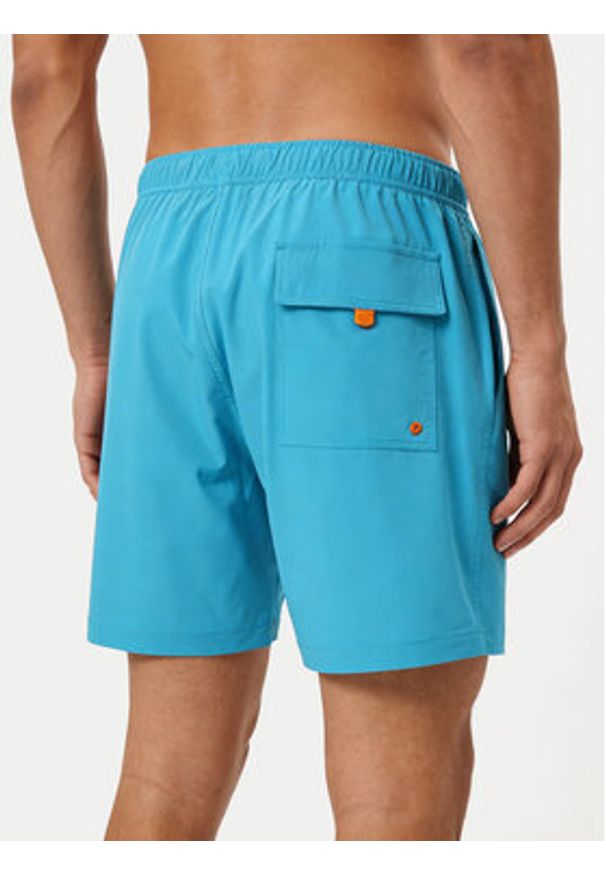 Save The Duck Szorty kąpielowe DW2238M RIPO22 Niebieski Regular Fit. Kolor: niebieski. Materiał: syntetyk