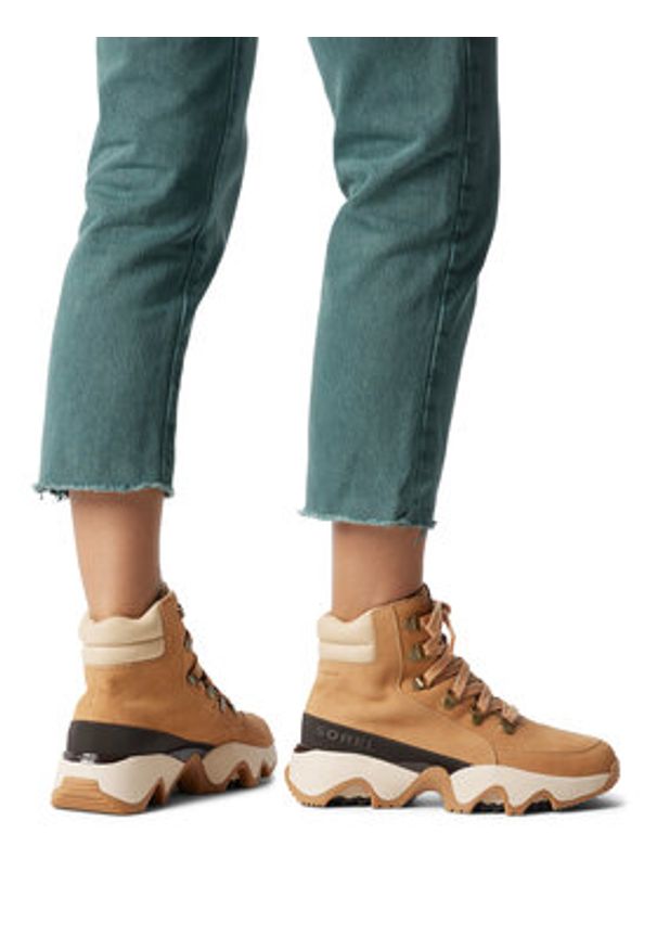 sorel - Sorel Trapery Kinetic™ Impact Conquest Wp Brązowy. Kolor: brązowy. Materiał: zamsz, skóra