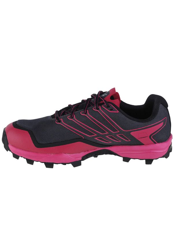 Buty do biegania damskie, Inov-8 X-Talon Ultra 260 V2. Kolor: szary, różowy. Materiał: materiał, guma, syntetyk