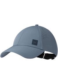 Buff - Czapka z daszkiem Summit Cap Stone Blue UPF 50. Kolor: niebieski. Materiał: materiał. Styl: sportowy