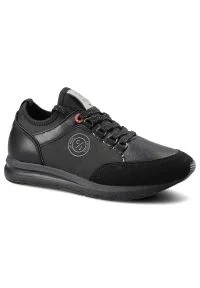 Cross Jeans - Sneakersy CROSS JEANS GG2R4046C Czarny. Okazja: na uczelnię. Kolor: czarny. Materiał: materiał, skóra ekologiczna. Szerokość cholewki: normalna. Wzór: aplikacja. Styl: sportowy #1