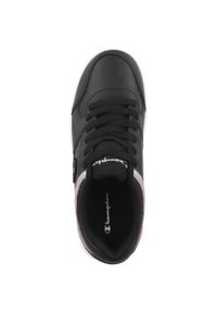 Buty do chodzenia damskie Champion Rebound Low. Zapięcie: sznurówki. Kolor: czarny. Materiał: syntetyk, tkanina, materiał. Szerokość cholewki: normalna. Sport: turystyka piesza