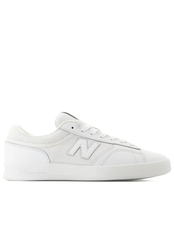 Buty męskie New Balance Numeric NM430WII - białe. Kolor: biały. Materiał: guma, zamsz, materiał. Szerokość cholewki: normalna. Sport: skateboard