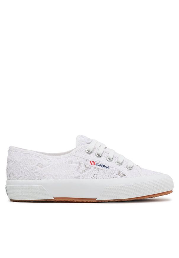 Superga Trampki 2750 Macrame S81219W Biały. Kolor: biały. Materiał: materiał