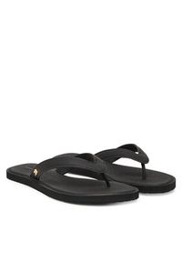 TOMMY HILFIGER - Tommy Hilfiger Japonki Scandi FW0FW09206 Czarny. Kolor: czarny. Materiał: skóra #3