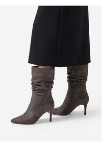 Nine West Botki CEO-SAMIRA-01 Szary. Kolor: szary. Materiał: materiał #7