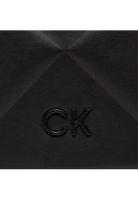 Calvin Klein Torebka Quilt K60K611759 Czarny. Kolor: czarny. Materiał: skórzane #5