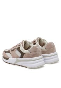 EA7 Emporio Armani Sneakersy X8X240 XK434 R972 Brązowy. Kolor: brązowy. Materiał: materiał