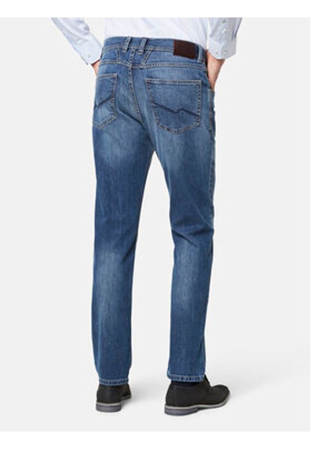 Bugatti Jeansy 3919D 26612 Granatowy Modern Fit. Kolor: niebieski