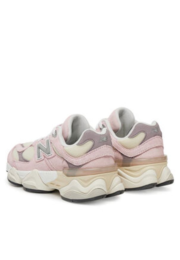 New Balance Sneakersy GC9060BE Różowy. Kolor: różowy. Materiał: zamsz, skóra