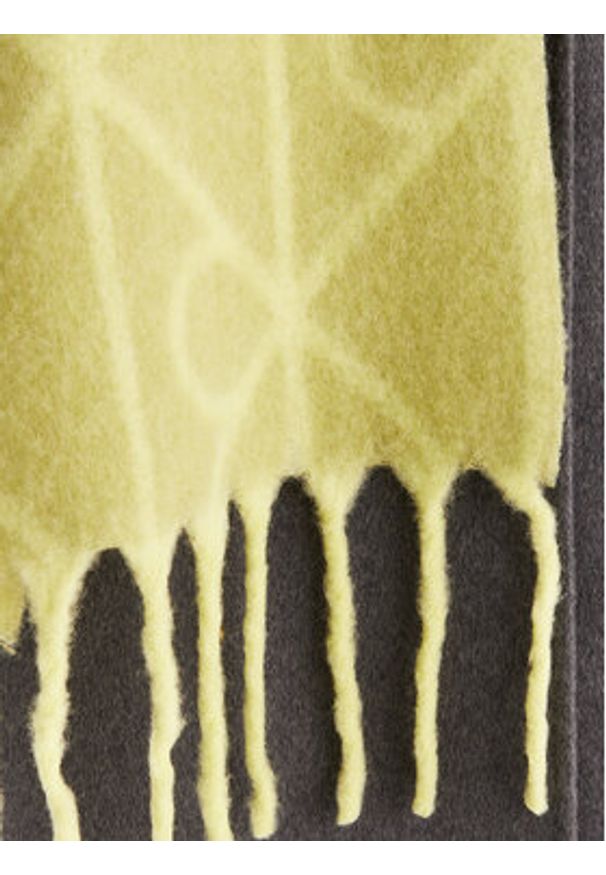 Calvin Klein Szalik Emblem Aop Brushed LV04D8072G Zielony. Kolor: zielony. Materiał: poliamid, nylon