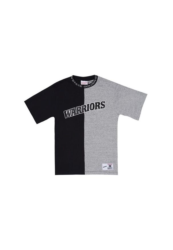 Mitchell & Ness - Koszulka Golden State Warriors nba split color. Kolor: szary, czarny, wielokolorowy. Sport: koszykówka