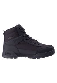 Buty taktyczne męskie Magnum Armory Mid WP - czarne, Rozmiar buta 45. Okazja: na co dzień. Kolor: czarny. Materiał: materiał, guma. Szerokość cholewki: normalna. Wzór: aplikacja. Sezon: lato. Sport: turystyka piesza, fitness #1